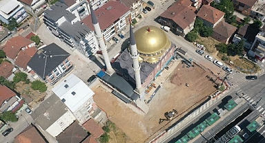 Başaran Camii çevresine estetik dokunuş