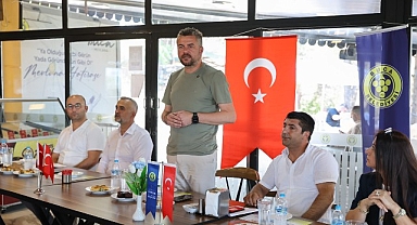 Başkan Görkem Duman muhtarlarla buluştu