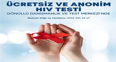 Büyükşehir’den yurttaşlara HIV testi desteği