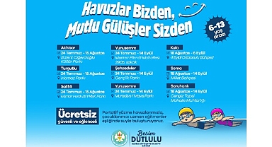 Büyükşehir’in Havuzları Çocuklarla Buluşuyor