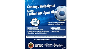 Çankaya Belediyesi'nden Ücretsiz Yaz Spor Okulları