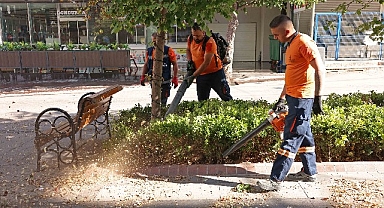 Çankaya kent merkezinde köşe bucak temizlik