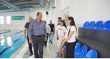 Dev Tesis Yüzme Kurslarıyla Faaliyete Başladı