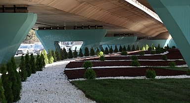 Gebze Topçular Köprülü Kavşağı'nda çevre düzenlemesi