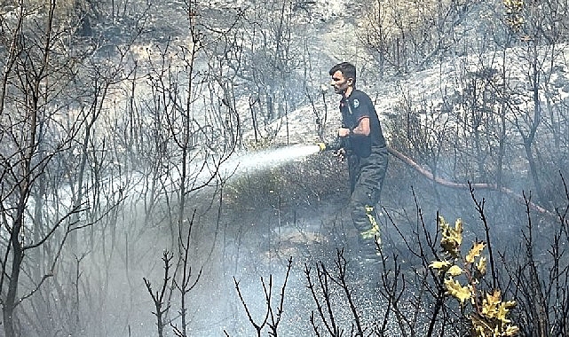Kocaeli itfaiyesi Bursa'ya desteğe koştu