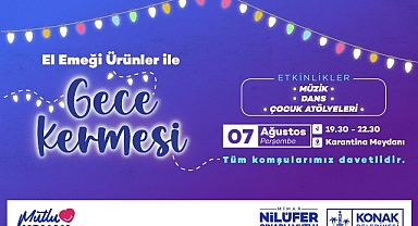Konak’ta kadınların el emeği ‘Gece Kermesi’nde değerlenecek