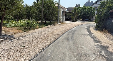 Kuzdere’de altyapı çalışması