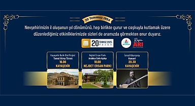 Nevşehir Belediyesi Gururla Sunar; Üçü Bir Arada