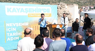 Nevşehir Belediyesi’nden Tarihi Adım; Kayaşehir Otel Projesi
