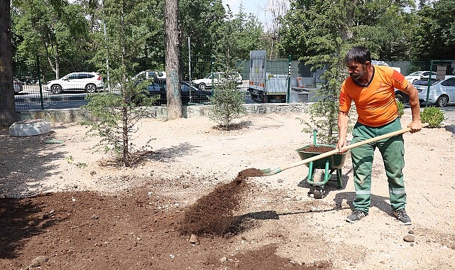 Bahriye Üçok Parkı yenilendi