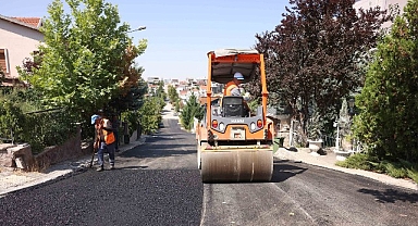 Çankaya'da Asfalt Mesaisi Devam Ediyor