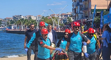 Gölcük'te Gerçeğini Aratmayan Tatbikat