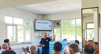 İtfaiyeden yangınlara karşı farkındalık eğitimi