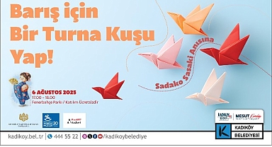 Kadıköy’den Hiroşima’ya Barış Kuşları