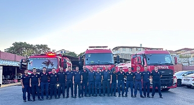 Kocaeli İtfaiyesi Çanakkale'ye gitti