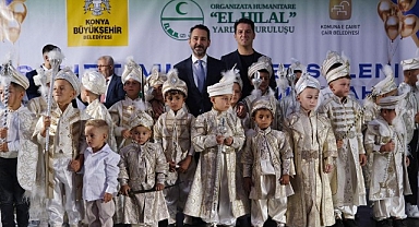 Konya Büyükşehir Belediyesi Kardeş Şehir Üsküp’te Sünnet Şöleni Düzenledi