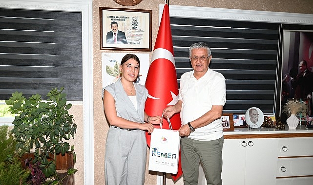 Sıla Bakır’dan Başkan Topaloğlu’na teşekkür ziyareti