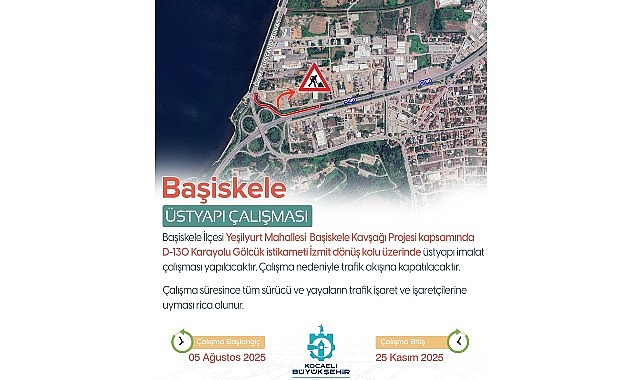 Yuvacık Kavşağı'nda trafik düzenlemesi
