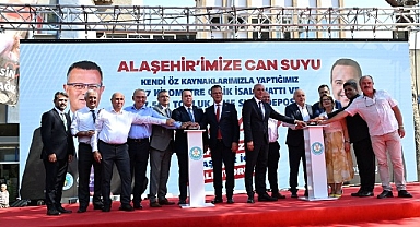 Alaşehir’in Dev Altyapı Yatırımı Tamamlandı
