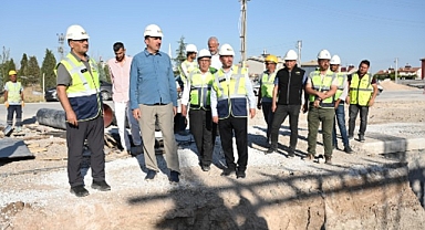 Başkan Altay: “Kurak Dönemlerde Şehir Merkezine Su Aktaracak 62 KM’lik Hatta Bağlantı Çalışmalarına Başladık”