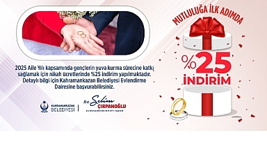Belediyeden Yeni Evleneceklere Jest