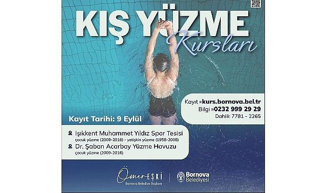 Bornova’da Kış Spor Kursları Başlıyor
