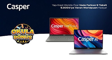 Casper ile okula dönüş başlıyor