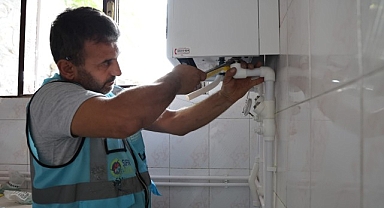 Dilovası'nda 300 haneye doğalgaz desteği