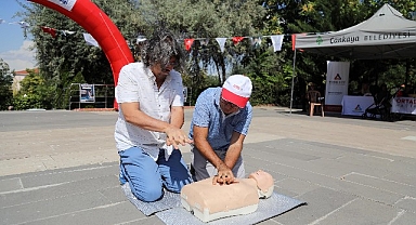 Dünya İlk Yardım Günü'nde farkındalık eğitimi