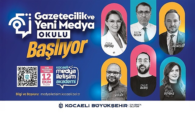 Geleceğin gazetecileri Kocaeli'de yetişecek