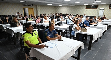 Kemer'de asayiş ve trafik tedbirleri toplantısı