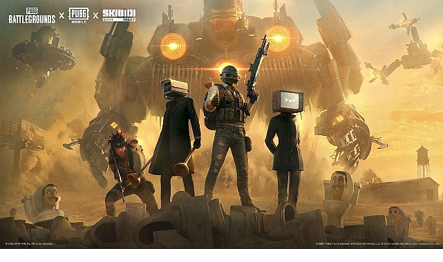 PUBG: BATTLEGROUNDS ve PUBG MOBILE, Cadılar Bayramı’na Dünyaca Ünlü Internet Meme’i ve YouTube Serisi 'Skibidi Toilet' ile Girmeye Hazırlanıyor