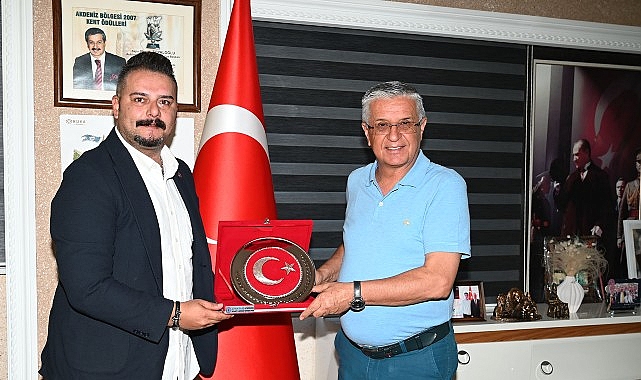 Sendika Başkanı Mutaf’tan Başkan Topaloğlu’na ziyaret