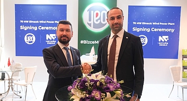 YEO ve Met-Gün Enerji’den 70 MW'lık rüzgar enerjisi santrali
