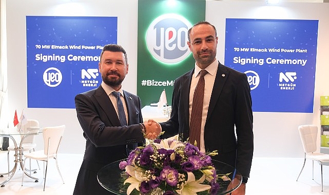 YEO ve Met-Gün Enerji’den 70 MW'lık rüzgar enerjisi santrali