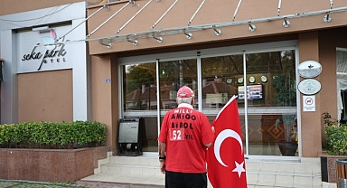 52 yıllık milli sevdaya Büyükşehir'den sıcak ağırlama