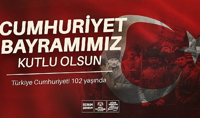 Başkan Altay: “Cumhuriyetimizin 102. Yılı Kutlu Olsun”