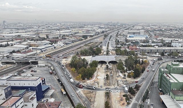 Başkan Altay: “Marangozlar Köprülü Kavşağı’nın Ankara Yolu Kısmını 3 Kasım’da Trafiğe Açacağız”