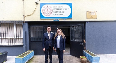 Başkan Mutlu'dan öğrencilere sürpriz ziyaret