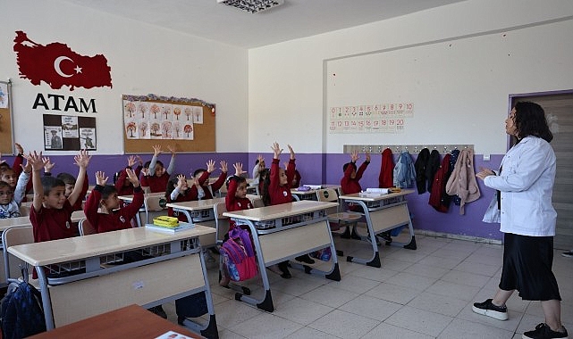 Bayraklı Belediyesinden miniklere hijyen eğitimi - Dünya El yıkama günü’nde öğrencilere sağlık dersi