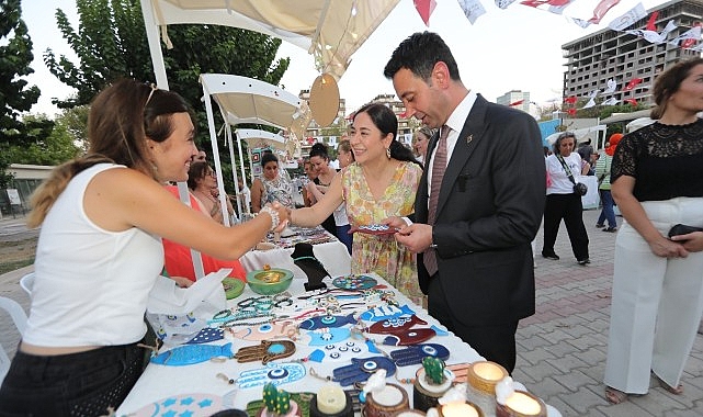 Bayraklı’nın üreten kadınlarına özel sergi