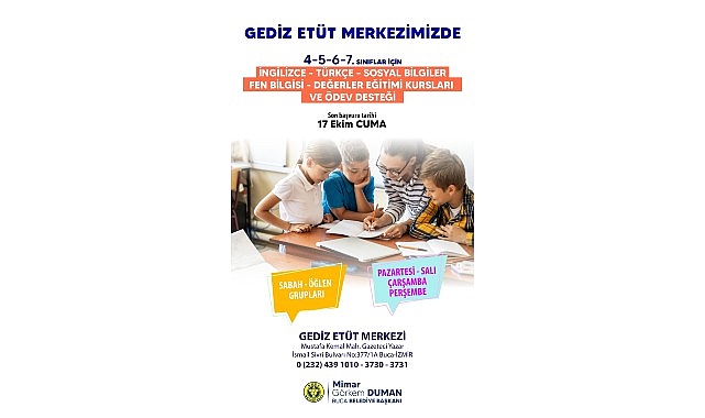 Buca'da her çocuğa eşit eğitim fırsatı