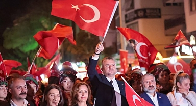 Bucalılar, Cumhuriyet Bayramı'nı coşkuyla kutladı