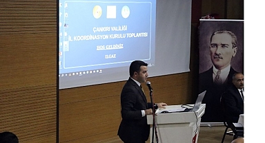 Çankırı İl Koordinasyon Kurulu Toplantısı Ilgaz'da Gerçekleştirildi