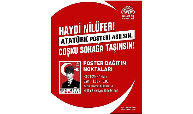 Cumhuriyet ışığı yine Nilüfer’den yükselecek