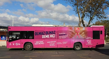 İETT’den Meme Kanseri Farkındalık Otobüsü