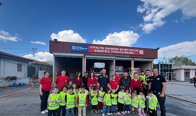 Öğrenciler itfaiyecilik mesleğini yakından tanıdı