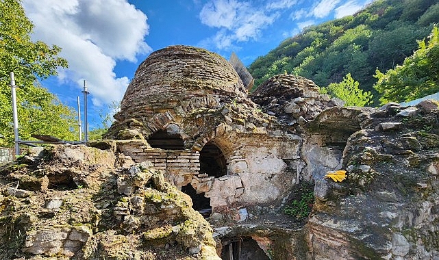 Yukarı Haldere'deki tarihi hamam yeniden ayağa kalkıyor