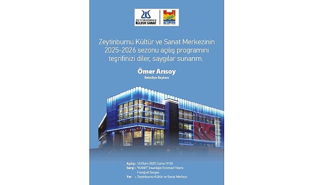 Zeytinburnu Kültür Sanat'ta Yeni Sezon Başlıyor!