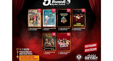5. Yenişehir Komedi Oyunları Festivali Başlıyor